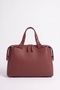 1206 Claret Red Floter Women's Shoulder Bag - 2