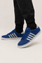 Men's Faylon Sole Linen Sneaker Shoes Dark Blue - 2