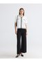 Lcw Everyday White Crew Neck Women's Knitwear Cardigan - 2