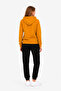 Unisex Children's Hooded Collar Tracksuit Set Mustard-310 - 4
