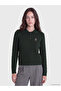 Lcw Modest Green Polo Collar Patterned Women's Knitwear Sweater - 2