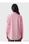 Lcw Studio Pink Striped Women's Shirt - 4