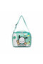 Teal Polyester Lunch Box Bag – 20×25 cm