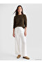Lcw Everyday Brown Crew Neck Patterned Women's Knitwear Sweater - 2