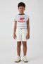 Boy White Shorts