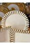 Service Presentation Set 5 Pieces Daisy Gold - 6