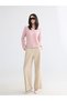 Lcw Everyday Pink Crew Neck Women's Knitwear Sweater - 2