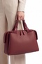1206 Claret Red Floter Women's Shoulder Bag