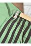 Capybara Printed Oversize Sweatshirt, Stripe Printed Trousers, Sock Detailed Bottom and Top, 3-Piece Seasonal Baby Boy Set - 6