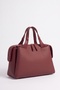 1206 Claret Red Floter Women's Shoulder Bag - 4