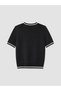 Lcw Vision Black Crew Neck Striped Women's Knitwear Sweater - 6