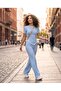 Women's Double Suit with Piping Detail - 5