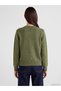 Xside Green Crew Neck Women's Knitwear Cardigan - 4