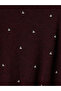 Lcw Everyday Women's Plum Crew Neck Stone Knit Sweater - 6