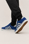 Men's Faylon Sole Linen Sneaker Shoes Dark Blue - 4