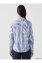 Lcw Everyday Blue Patterned Women's Shirt - 4