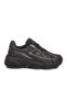 Black-Black Lace-Up Thick Comfortable Sole Unisex Walking and Sports Shoes Snekaer Zafira - 2