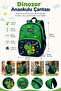 Dinosaur Kindergarten Backpack 33X26X16 cm for Kids Preschool Nursery Daily Use Bag - 2