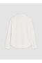 Fancy Buttoned Poplin Women's Shirt from Uzg Store for Style Enthusiasts - 7
