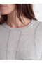 Lcw Grace Gray Crew Neck Patterned Women's Knitwear Sweater - 3