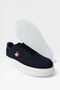 Men's Linen Sneaker Shoes Dark Blue - 5
