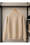 Men's Ancient Statue Printed Future Written Round Crew Neck Casual Cotton Basic Sweatshirt - 2
