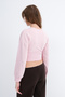 Beli Corseted Crop Sweatshirt S11289 - 6