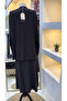 Triko Skirt Suit Black 702 - 3