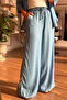 Light Blue Slim Denim Tencel Suit - 4
