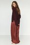 Oversize İnce Triko Kazak - 4
