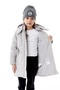 Girl's Hooded Winter Puffer Coat - 3