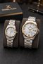Couple's Lover's Watch with Bracelet Gift Steel Krdn 3 Atm Water Resistant Watch Vs.Blkt.1187 - 3