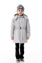 Girl's Hooded Winter Puffer Coat - 2