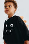 2 Parçalı Aplikeli Sweatshirt Set - 3