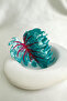 Monstera Leaf Patterned Latch Buckle (7cm) - 3