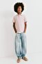Loose Fit Barrel Jeans
