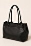Women's Alba Belt Buckle Detailed Hand and Shoulder Bag - 6