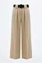 Women's Canvas Trousers Pnt01887 Beige - 2