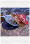 Luxury Straw Wide Brim Solid Color Beach Hat for Women - 3