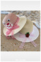 Plain Luxury Straw Girl's Hat (Age 3-7) - 4