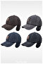 70% Acrylic, 30% Cotton, Soft Fleece Lined, Ear Flap, Waterproof Hat (Quilted) - 6