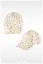 100% Polyester Printed Baby Girl Hat (Age 1-3) (Size 48-50 cm)