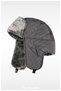 70% Acrylic, 30% Cotton, Waterproof Fur Quilted Russian Pilot Hat with Stitching Detail (Masked) - 4