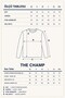 Men's Oversize Sweatshirt Comes Around Printed Black – Crew Neck, 3 Thread Raster Fleece - 8