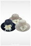 Wide Brim Mercerized Beach Hat for Women - 4