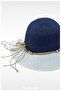Double Color Luxury Straw Girl's Hat (Age 3-8) - 2