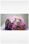 Orchestra Printed Girl's Hat (Age 1-4) (Dark Pink) - 4