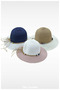 Double Color Luxury Straw Girl's Hat (Age 3-8) - 5