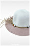 Double Color Luxury Straw Girl's Hat (Age 3-8) - 2