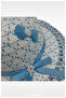 Mercerized Children's Hat with Pearls (2-6 Years) (Blue) - 2